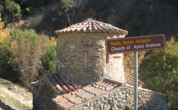 Ο εντυπωσιακός Ι.Ν.Αγ. Ανδρέα στην Αρχαία Γόρτυνα!