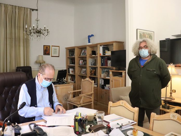 Δύο έργα για τη Γορτυνία υπέγραψε ο περιφερειάρχης Πελοποννήσου