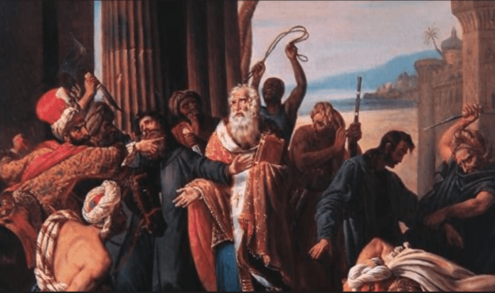 10 Απριλίου 1821: Σαν σήμερα απαγχονίζεται ο Εθνομάρτυρας Αγ. Γρηγόριος Ε’ εκ Δημητσάνης