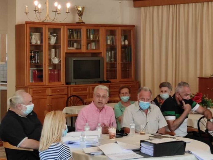 Επίσκεψη Λαμπρόπουλου σε Ζευγολατιό και Νεοχώριο για το αντιπλημμυρικό έργο (ph)
