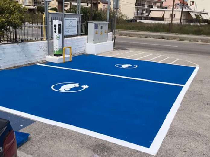 Δημόσιοι σταθμοί φόρτισης ηλεκτρικών αυτοκινήτων στην Περιφέρεια Πελοποννήσου (ph)