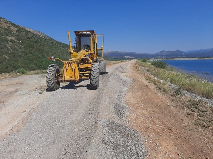 Ξεκίνησε η υλοποίηση του έργου στην λίμνη Τάκα