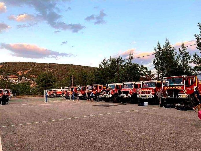 Η σπουδαία δωρεά των Γάλλων πυροσβεστών φεύγοντας από τη Γορτυνία