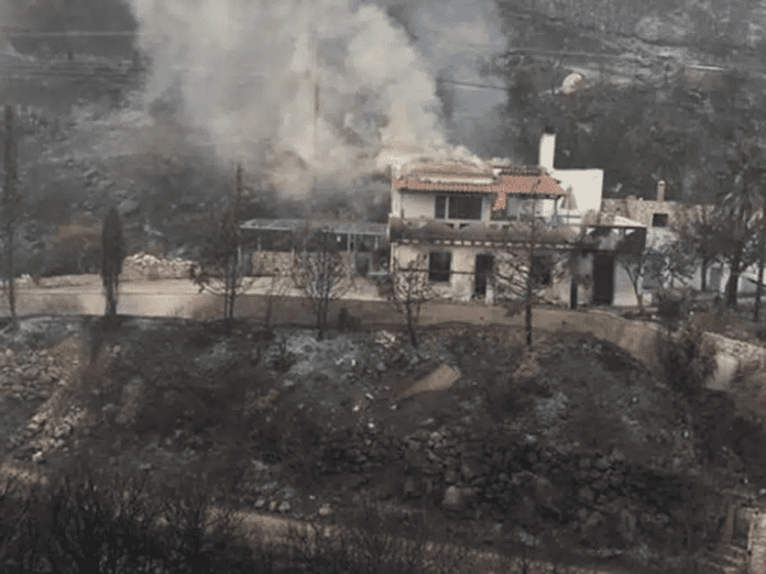 Επιδότηση προσωρινής στέγασης για πυρόπληκτους που οι κατοικίες τους υπέστησαν ζημιές