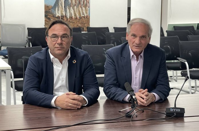 Επίσκεψη Γραμματέα του “Κόσμος” και Ευρωβουλευτή Πέτρου Κόκκαλη στη Μεγαλόπολη