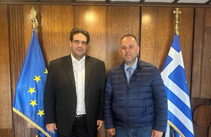Συνάντηση Κούλη με Λιβάνιο: Ζητήθηκε ουσιαστική παρέμβαση για τις κατολισθήσεις στα Λαγκάδια