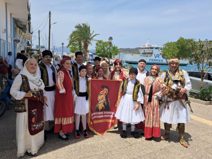 Συμμετοχή του Χορευτικού Συλλόγου Γορτυνίων Πύργου στην Τροιζήνα (ph)