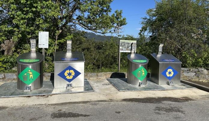 Νέο σύστημα βυθιζόμενων κάδων στη Βυτίνα