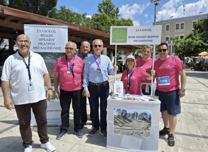 Ο Σύλλογος Φίλων Αρχαίου Θεάτρου Μεγαλόπολης συμμετείχε στο Megalopolis Theater Run 2025