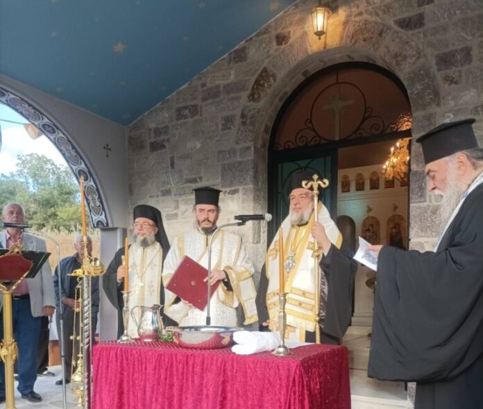 Θυρανοίξια Ιερού Ναού Αγίου Νεκταρίου στην Μητρόπολη Γόρτυνος και Μεγαλοπόλεως