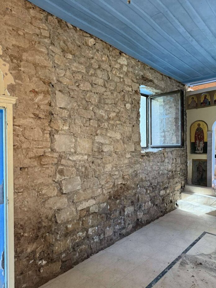 Ξεκίνησαν οι εργασίες στο εξωκλήσι του Αγίου Νικολάου στο Μοναστηράκι