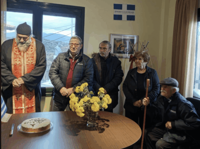 Κοπή πρωτοχρονιάτικης πίτας στη Δημοτική Κοινότητα Πυρί