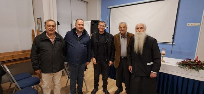 H εκδήλωση κοπής πρωτοχρονιάτικης πίτας του Γορτυνιακού Πολιτιστικού Συνδέσμου Σπάρτης «Άγιος Ευθύμιος ο Νέος, ο εκ Δημητσάνης»