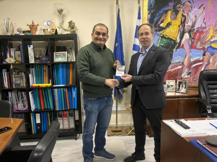 Τιμητική απονομή International Fair Play Passport στον Βασίλη Κουτρουμάνο
