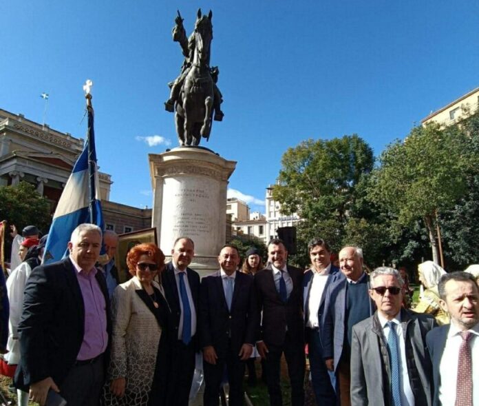 Ο Δήμαρχος Γορτυνίας στην εκδήλωση μνήμης και τιμής για τον Εθνεργέτη Θεόδωρο Κολοκοτρώνη