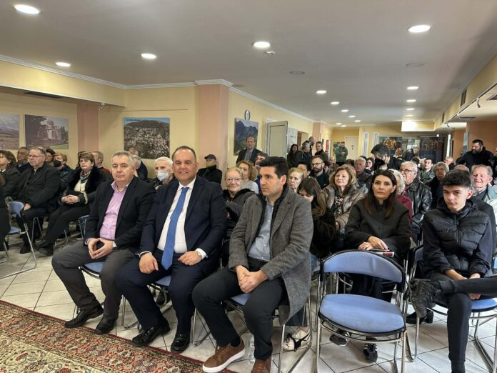 Εκδηλώσεις κοπής πρωτοχρονιάτικης πίτας Γορτυνιακών Συλλόγων (ph)