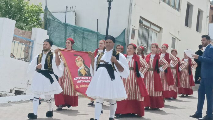 Ο Χορευτικός Σύλλογος Γορτυνίων Πύργου στις εκδηλώσεις της Τροιζήνας (ph)
