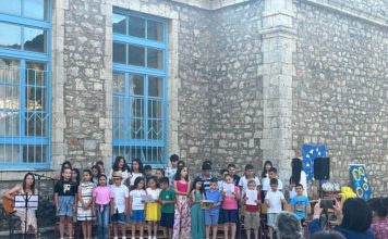 Παρουσία του Δημάρχου και μελών της Δημοτικής Αρχής έπεσε η αυλαία στις σχολικές εορτές της Γορτυνίας