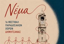 1ο Φεστιβάλ Παραδοσιακών Χορών Δημητσάνας “Νέμα”