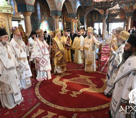 Λαμπρά τα ονομαστήρια του Μητροπολίτη Γόρτυνος και Μεγαλοπόλεως Νικηφόρου (photo)