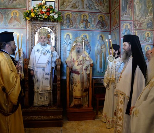 Ο Μητροπολίτης Γόρτυνος στην πανήγυρη του Αγίου Γερβασίου του εν Πάτραις (ph)