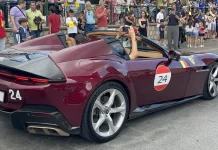Ο Δήμος Τρίπολης υποδέχθηκε το εντυπωσιακό Ferrari Cavalcade 2026 (ph)