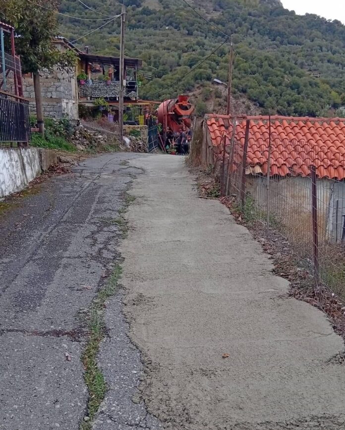 Έργα οδοποιίας και αντιπλημμυρικής προστασίας στη Δημοτική Κοινότητα Νεοχωρίου